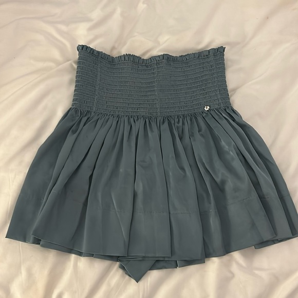 Natural Life daisy skort in seafoam (turquoise green) - Picture 3 of 8